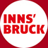 Ein rot-weißes logo für inns bruck